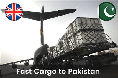 Cheap Fast Cargo to Pakistan from Basildon